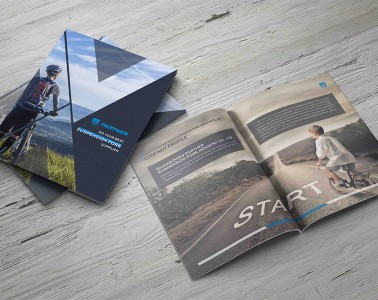 企業(yè)畫冊設計的空間感